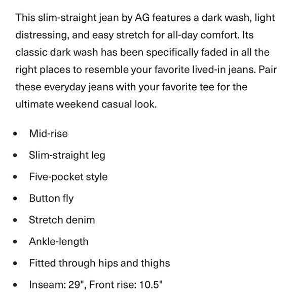 AG Adriano Goldschmied Alexxis Slim high rise vintage fit - Picture 8 of 9